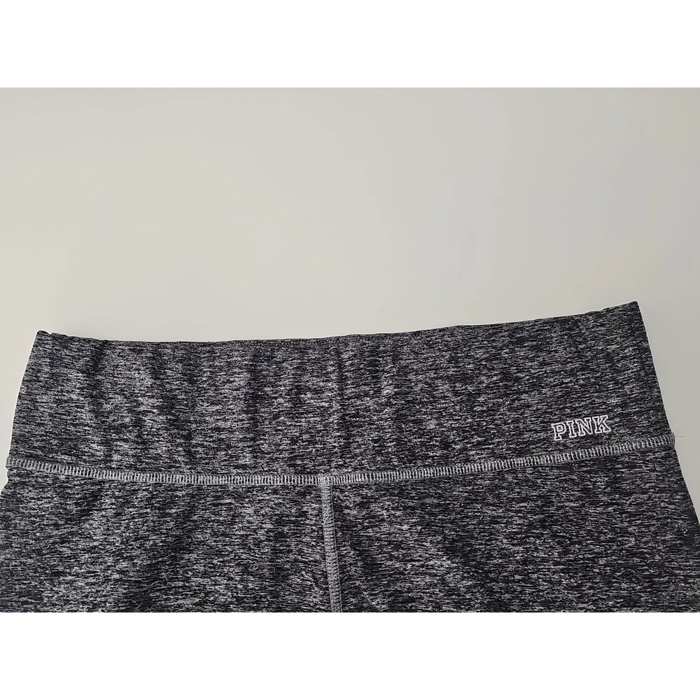 Pink Victoria Secret Yoga Pants Women's Medium Gray Capri Cropped Leggings‎ - Picture 11 of 16
